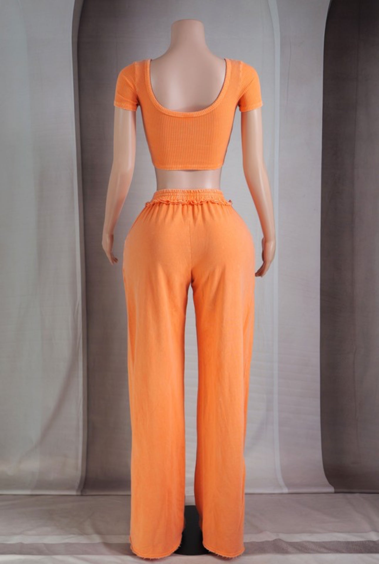 Crop Top and Jogger Pants Set – Urban Look