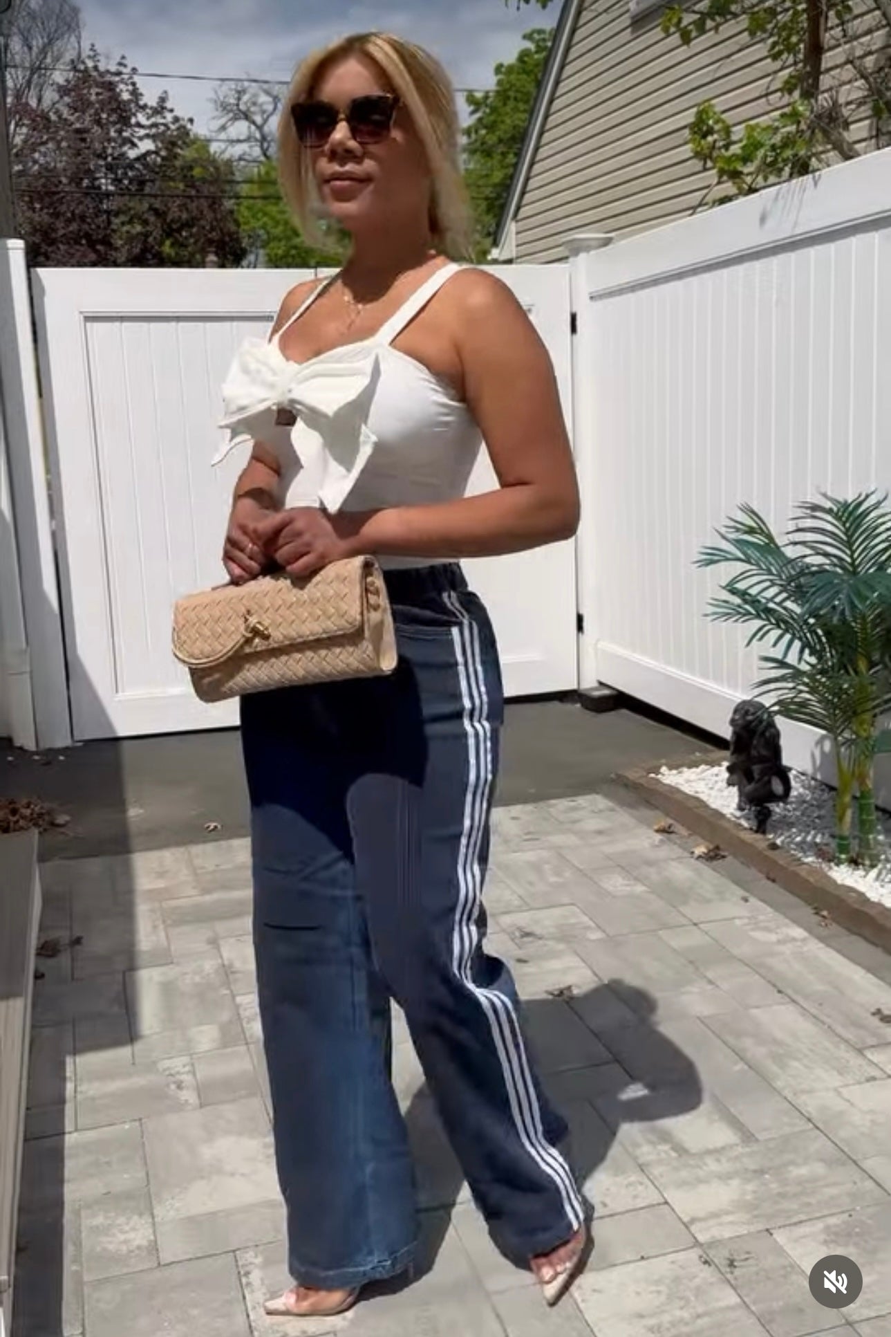 Jeans with Side Stripes Daya's Shop