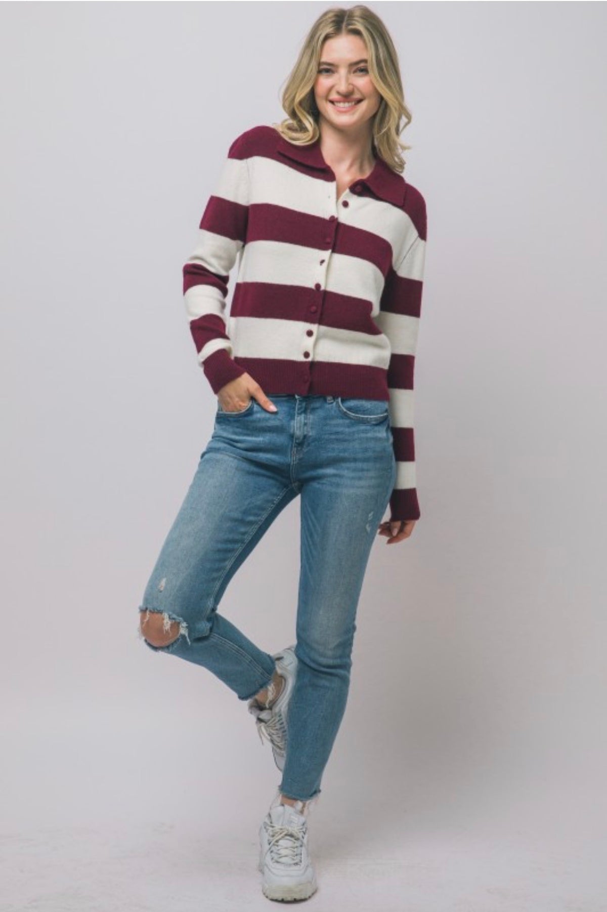 Button-Down Cardigan