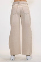 Sulfur Dye Barrel Jeans