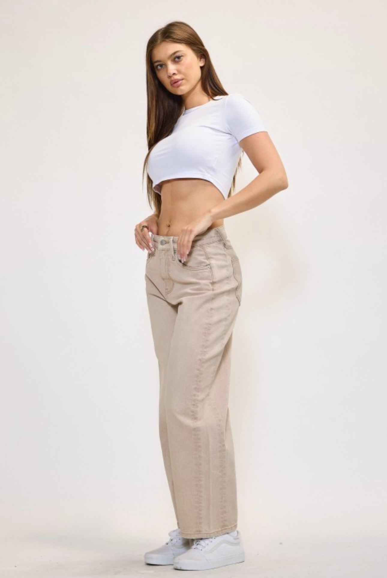Sulfur Dye Barrel Jeans