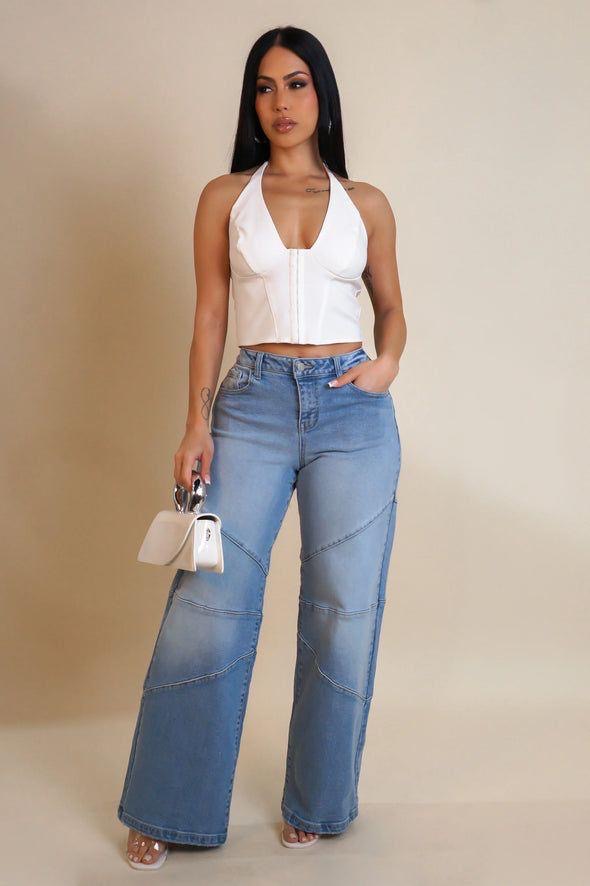 Straight Leg Jeans