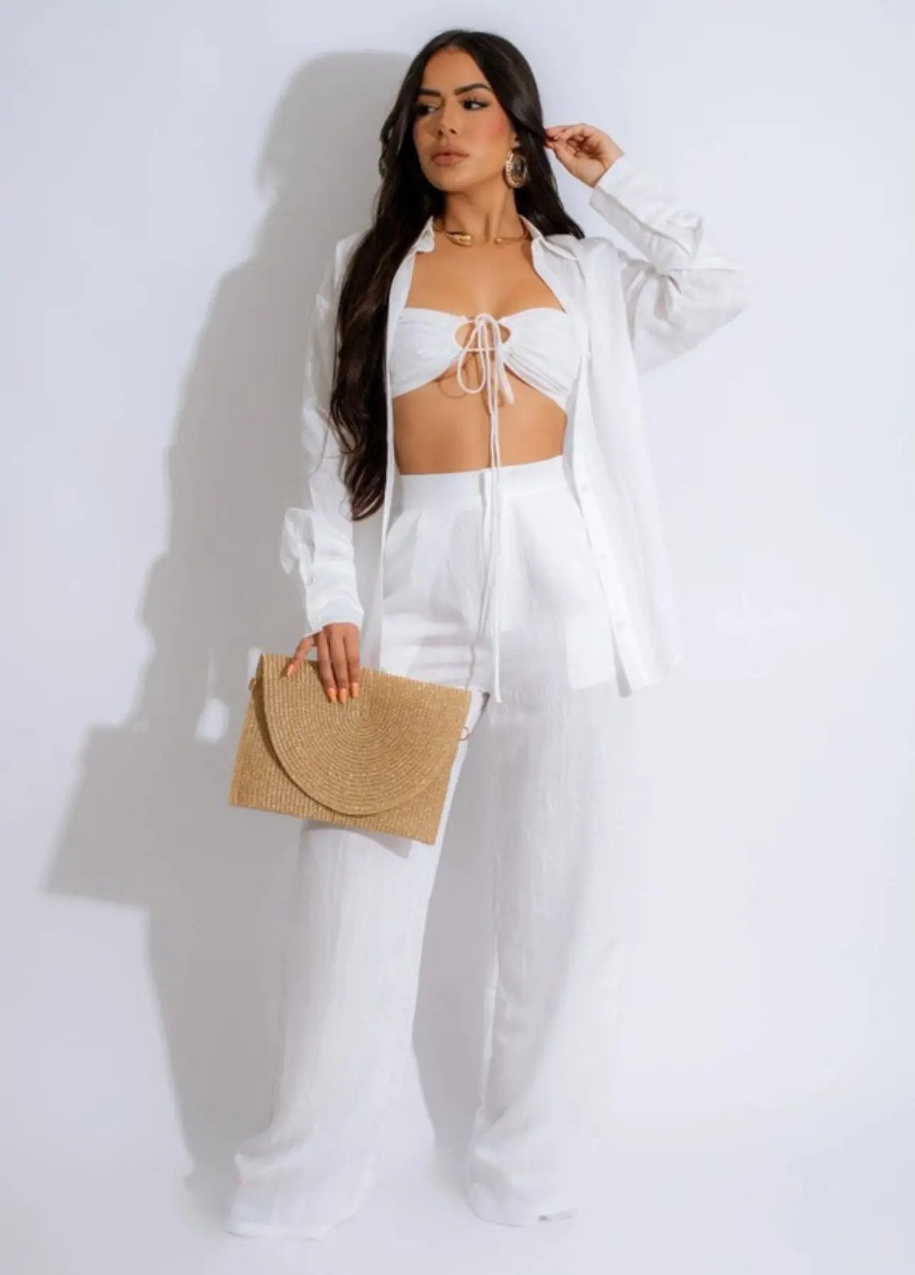 Set de 3 piezas en Lino Daya's Shop