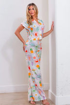 Set pantalón en Lino- Colorful Daya's Shop