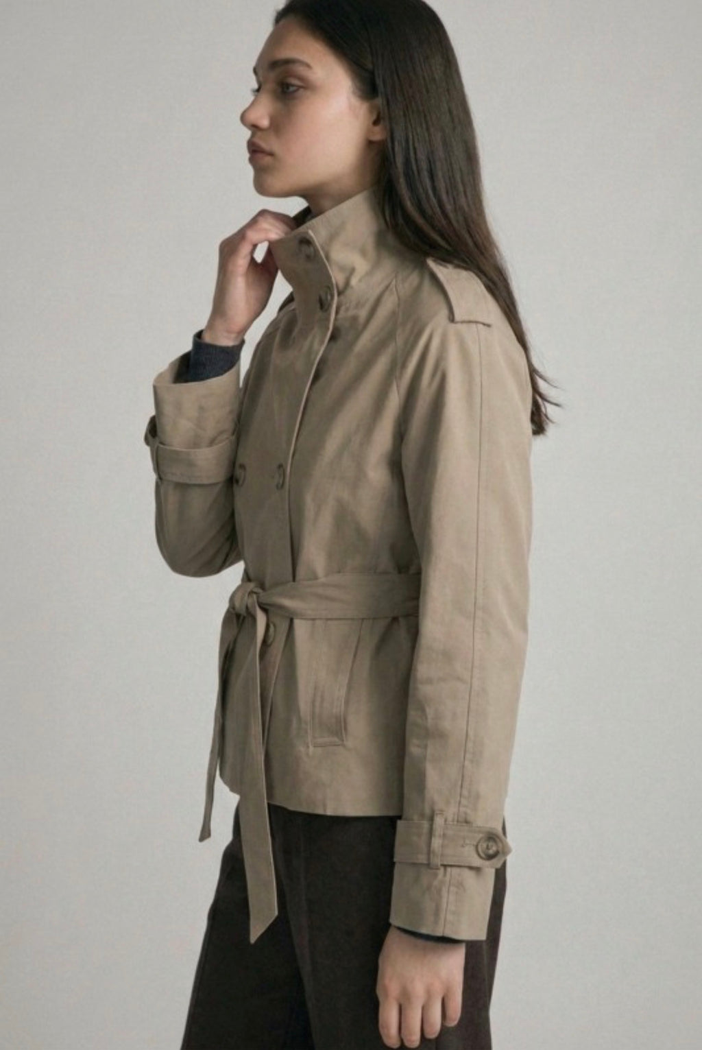 Short Trench Coat