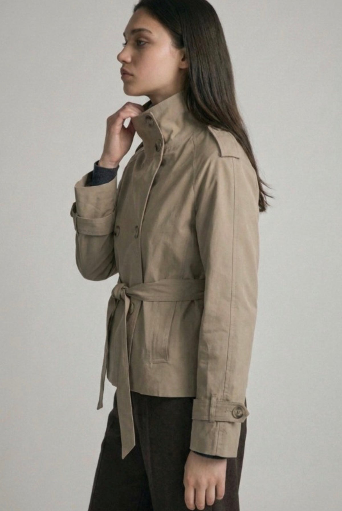 Short Trench Coat