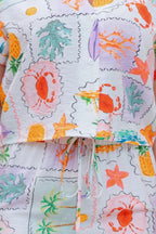 Set pantalón en Lino- Colorful Daya's Shop