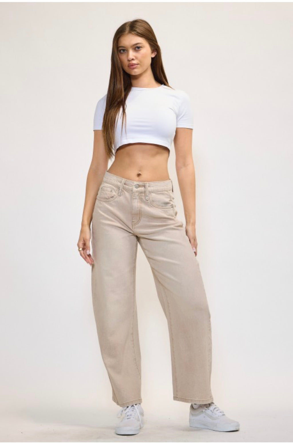 Sulfur Dye Barrel Jeans