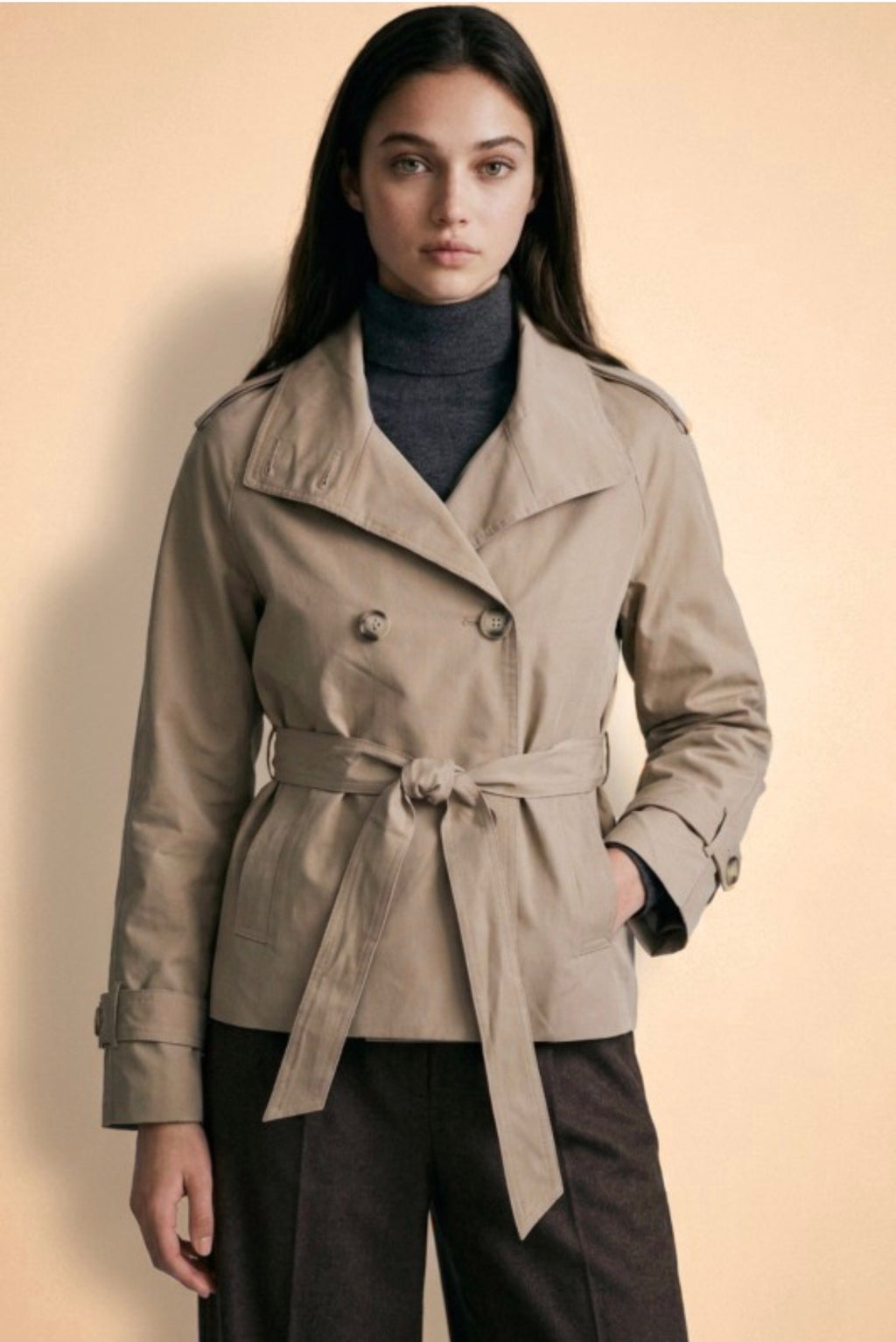 Short Trench Coat