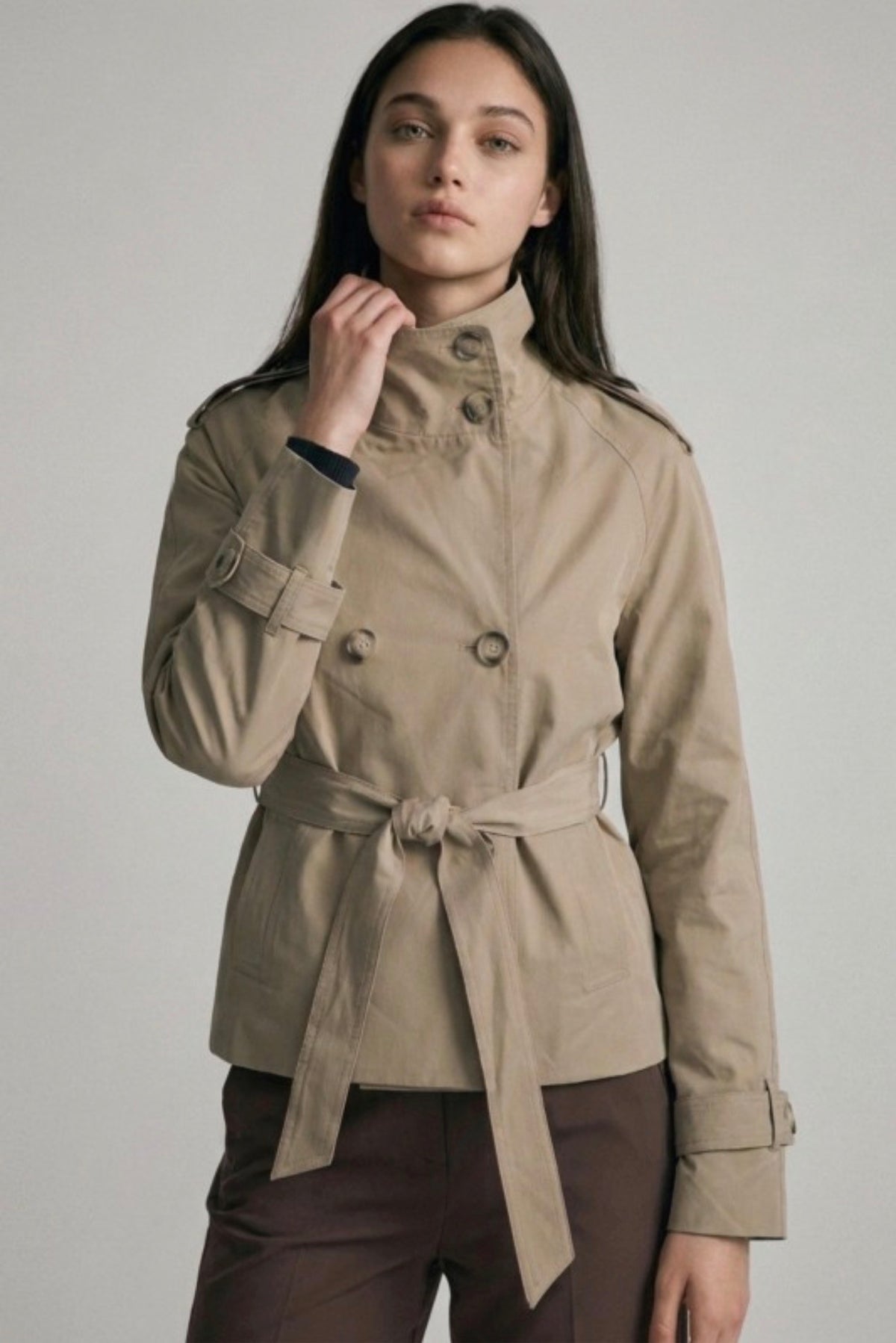 Short Trench Coat