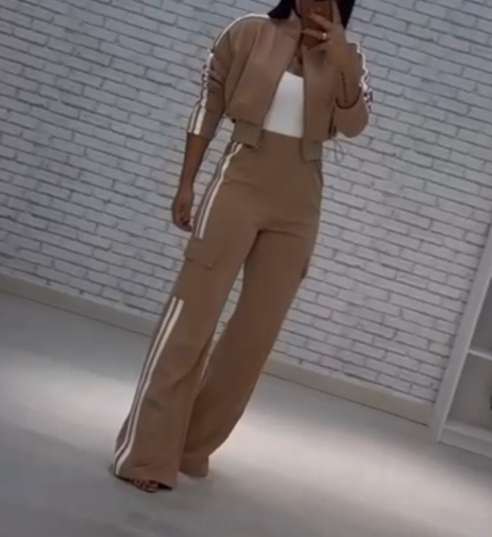 Set Viajero - Línea Lateral Negro y Blanco Daya's Shop