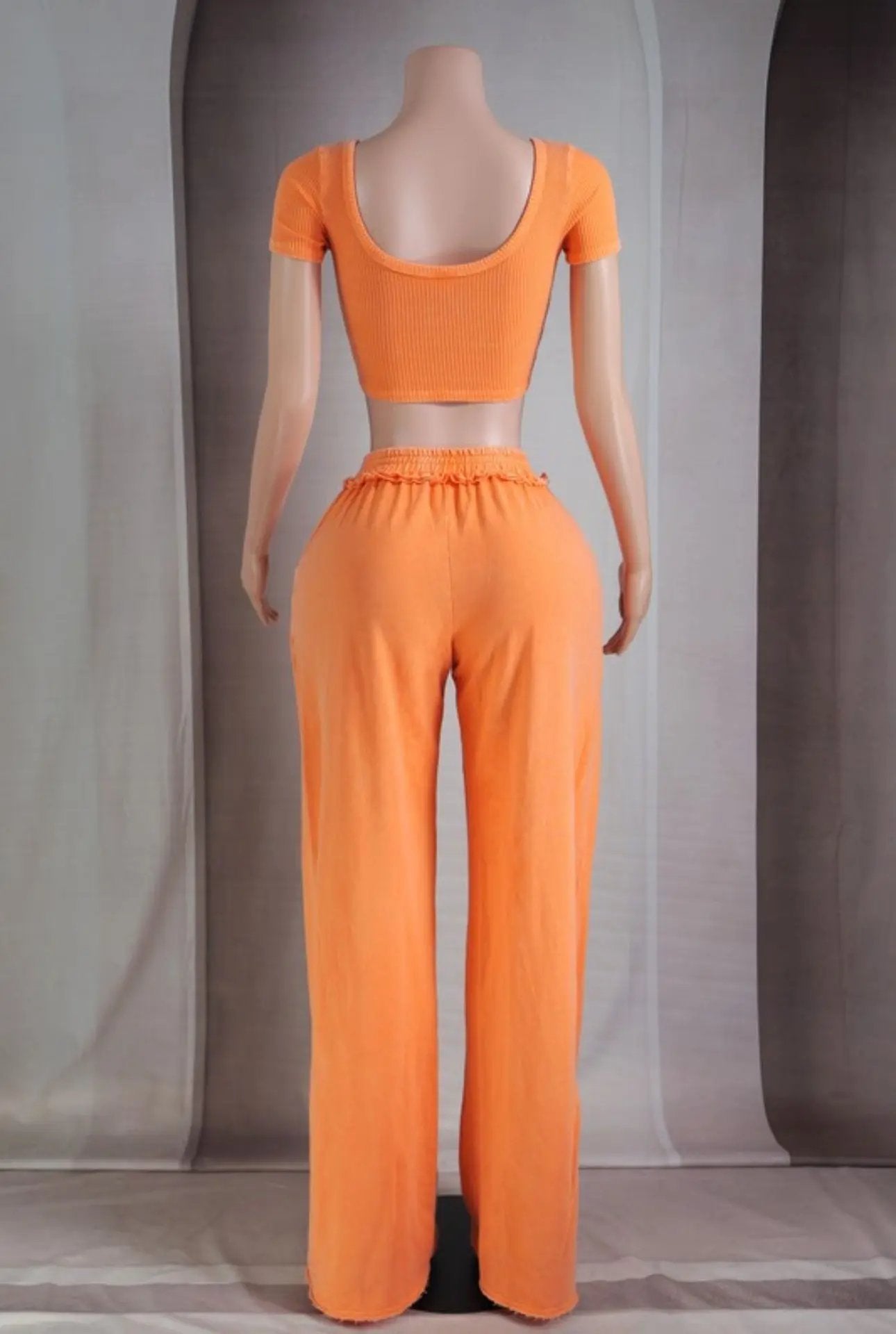 Set Crop Top y Pantalón Jogger – Look Urbano Daya's Shop